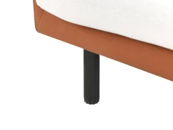 Online Sofa dla 2 osób VORGOD Złamana biel Sofy Tapicerowane|Sofy Dwuosobowe