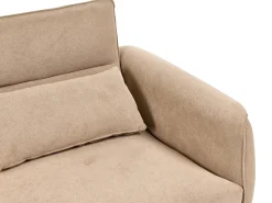 New Sofa dla 3 osób WETLAN Jasnobrązowy Sofy Tapicerowane|Wszystkie Sofy