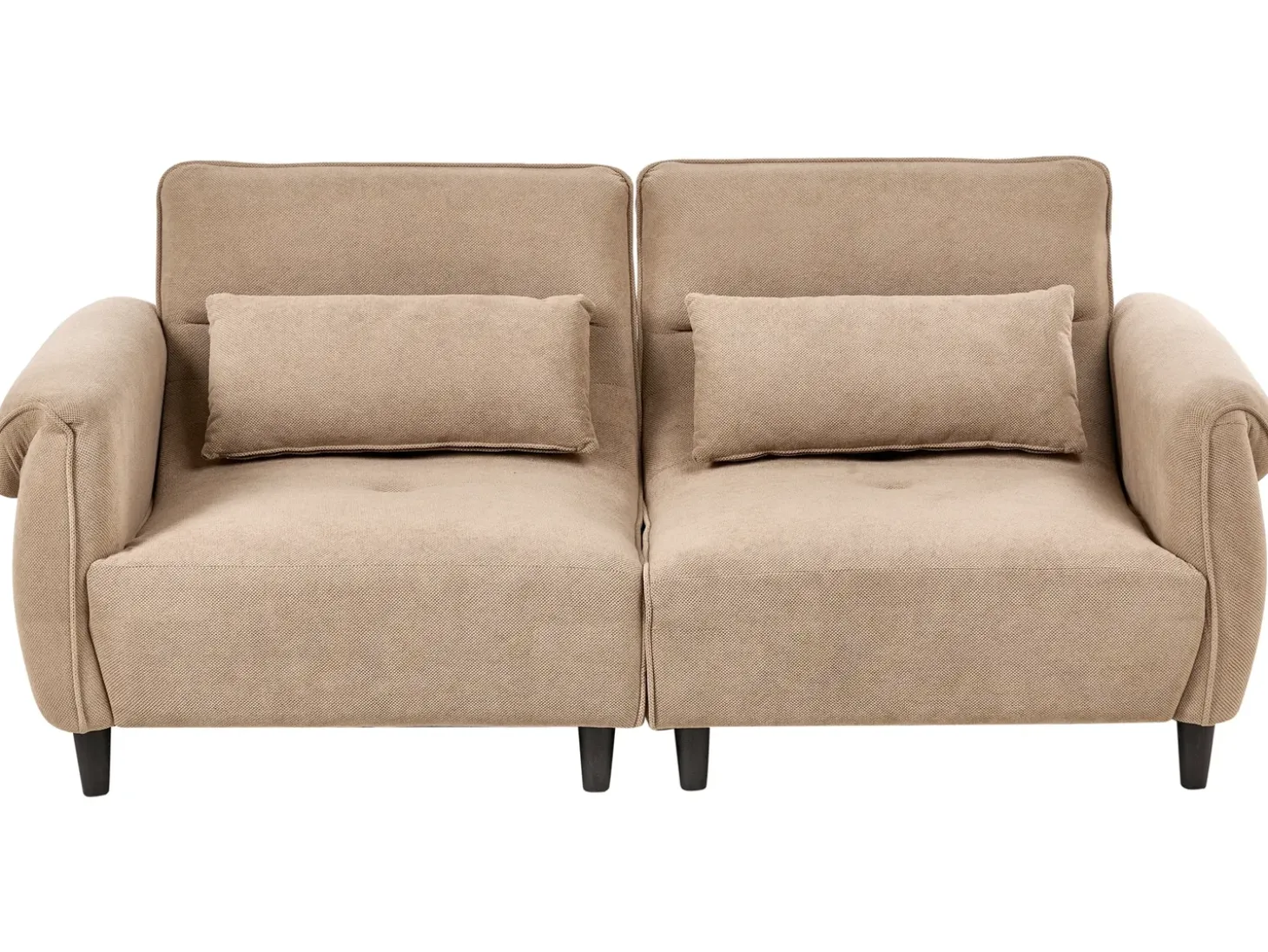 New Sofa dla 3 osób WETLAN Jasnobrązowy Sofy Tapicerowane|Wszystkie Sofy