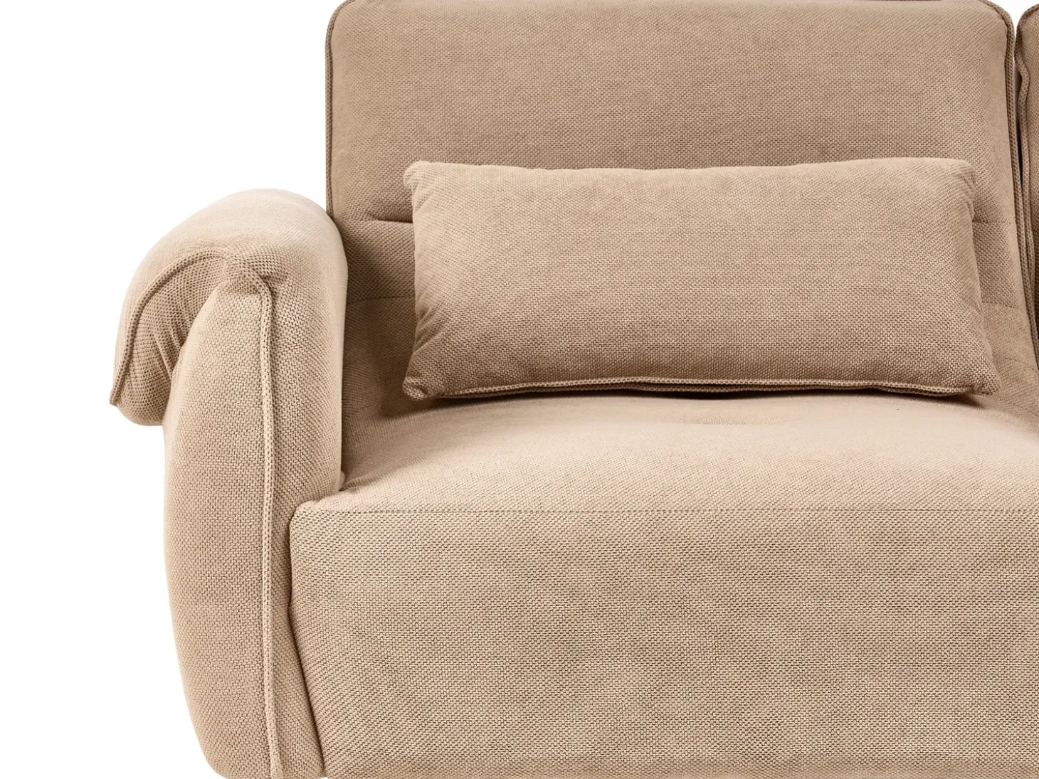 New Sofa dla 3 osób WETLAN Jasnobrązowy Sofy Tapicerowane|Wszystkie Sofy