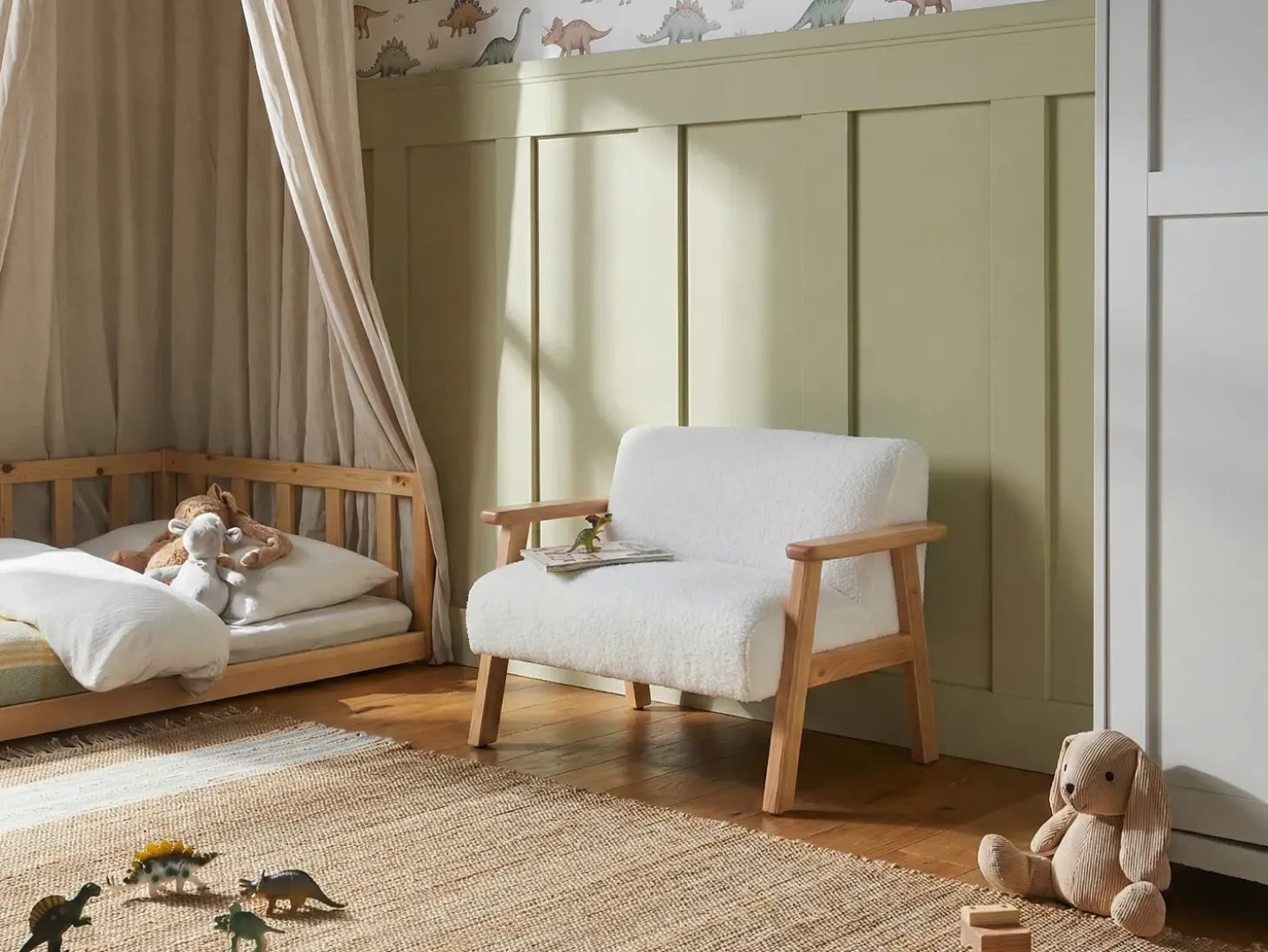 Sofa dziecięca LALMO Boucle Dzieci Sofy Dziecięce|Sofy Dziecięce