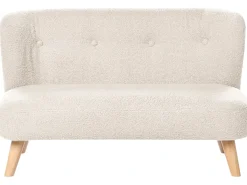 Clearance Sofa dziecięca LOTE Boucle Beżowy Dzieci Sofy Dziecięce|Sofy Dziecięce
