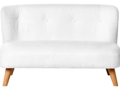 Hot Sofa dziecięca LOTE Boucle Biały Dzieci Sofy Dziecięce|Sofy Dziecięce