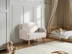 New Sofa dziecięca OTTAL Boucle Beżowy Dzieci Sofy Dziecięce|Sofy Dziecięce