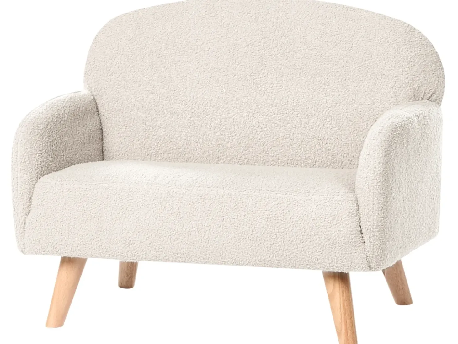 New Sofa dziecięca OTTAL Boucle Beżowy Dzieci Sofy Dziecięce|Sofy Dziecięce