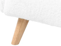 Discount Sofa dziecięca OTTAL Boucle Biały Dzieci Sofy Dziecięce|Sofy Dziecięce