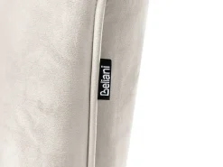 Clearance Sofa dziecięca RISBY Welur Beżowy Dzieci Sofy Dziecięce|Sofy Dziecięce