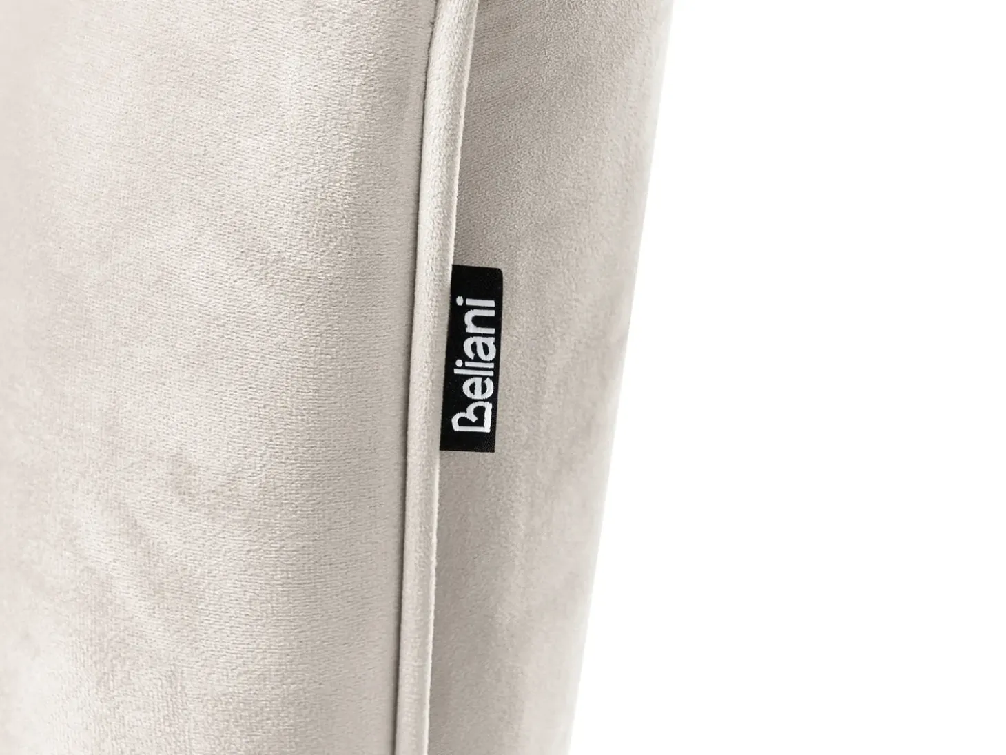 Clearance Sofa dziecięca RISBY Welur Beżowy Dzieci Sofy Dziecięce|Sofy Dziecięce