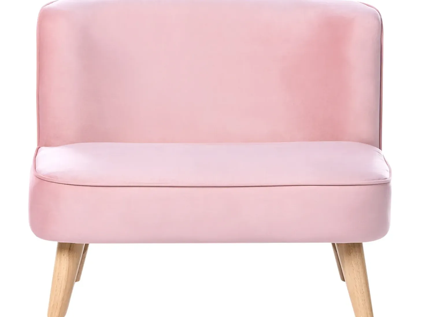 Sale Sofa dziecięca RISBY Welur Różowy Dzieci Sofy Dziecięce|Sofy Dziecięce