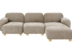 Discount Sofa modułowa dla 3 osób AMLI Beżowy z otomaną Wszystkie Sofy|Kolekcje Sof
