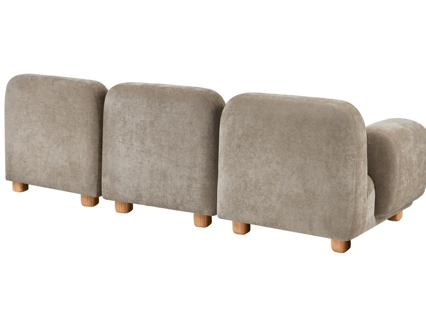 Discount Sofa modułowa dla 3 osób AMLI Beżowy z otomaną Wszystkie Sofy|Kolekcje Sof