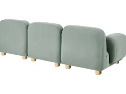 Outlet Sofa modułowa dla 3 osób AMLI Jasnozielony Wszystkie Sofy|Kolekcje Sof