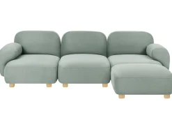 Best Sofa modułowa dla 3 osób AMLI Jasnozielony z otomaną Wszystkie Sofy|Kolekcje Sof