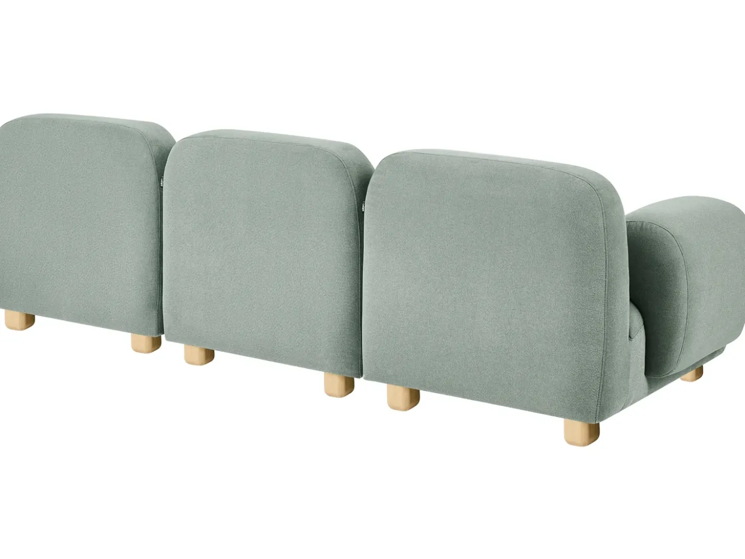 Best Sofa modułowa dla 3 osób AMLI Jasnozielony z otomaną Wszystkie Sofy|Kolekcje Sof