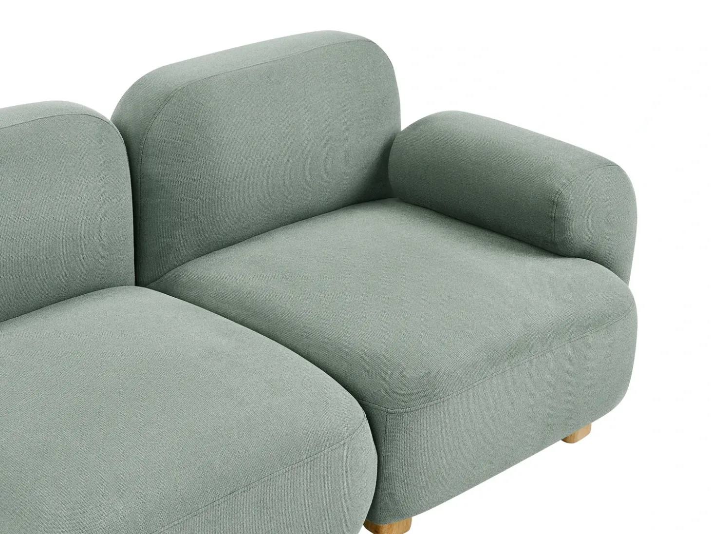Best Sofa modułowa dla 2 osób AMLI Jasnozielony Wszystkie Sofy|Sofy Dwuosobowe