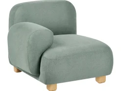 Sofa modułowa dla 2 osób AMLI Jasnozielony z otomaną Wszystkie Sofy|Sofy Dwuosobowe