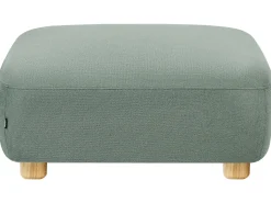 Sofa modułowa dla 2 osób AMLI Jasnozielony z otomaną Wszystkie Sofy|Sofy Dwuosobowe