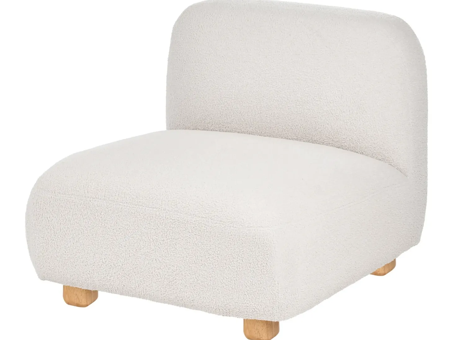 Clearance Sofa modułowa dla 3 osób AMLI Złamana biel Boucle z otomaną Wszystkie Sofy|Kolekcje Sof