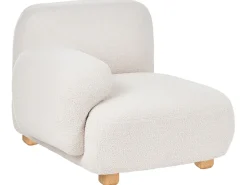 Outlet Sofa modułowa dla 2 osób AMLI Złamana biel Boucle Wszystkie Sofy|Sofy Dwuosobowe