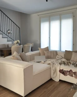 Outlet Sofa modułowa dla 3 osób ARDAL Złamana biel Boucle Wszystkie Sofy|Kolekcje Sof