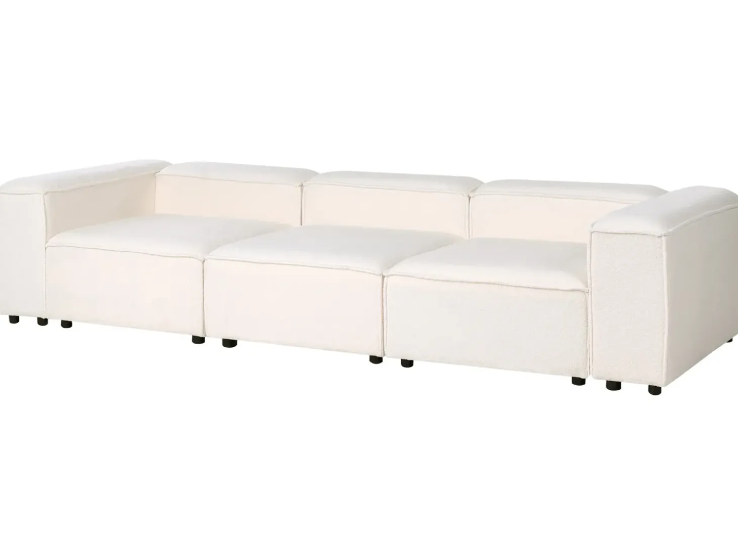 Outlet Sofa modułowa dla 3 osób ARDAL Złamana biel Boucle Wszystkie Sofy|Kolekcje Sof