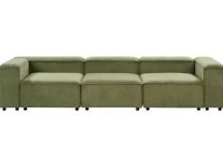 Clearance dla 3 osób ARDAL Zielony Sztruks Wszystkie Sofy|Kolekcje Sof
