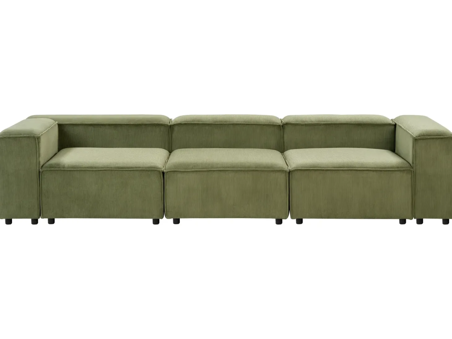 Clearance dla 3 osób ARDAL Zielony Sztruks Wszystkie Sofy|Kolekcje Sof