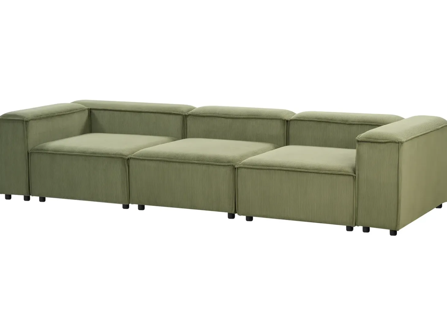 Clearance dla 3 osób ARDAL Zielony Sztruks Wszystkie Sofy|Kolekcje Sof
