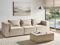 Outlet Sofa modułowa dla 3 osób AXEBO Boucle Wszystkie Sofy|Kolekcje Sof