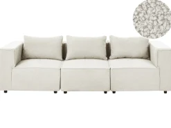 Online Sofa modułowa dla 3 osób AXEBO Złamana biel Boucle Wszystkie Sofy|Kolekcje Sof