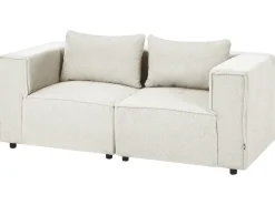 Sale Sofa modułowa dla 2 osób AXEBO Złamana biel Boucle Wszystkie Sofy|Sofy Dwuosobowe