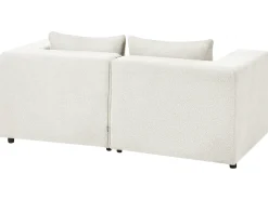 Sale Sofa modułowa dla 2 osób AXEBO Złamana biel Boucle Wszystkie Sofy|Sofy Dwuosobowe