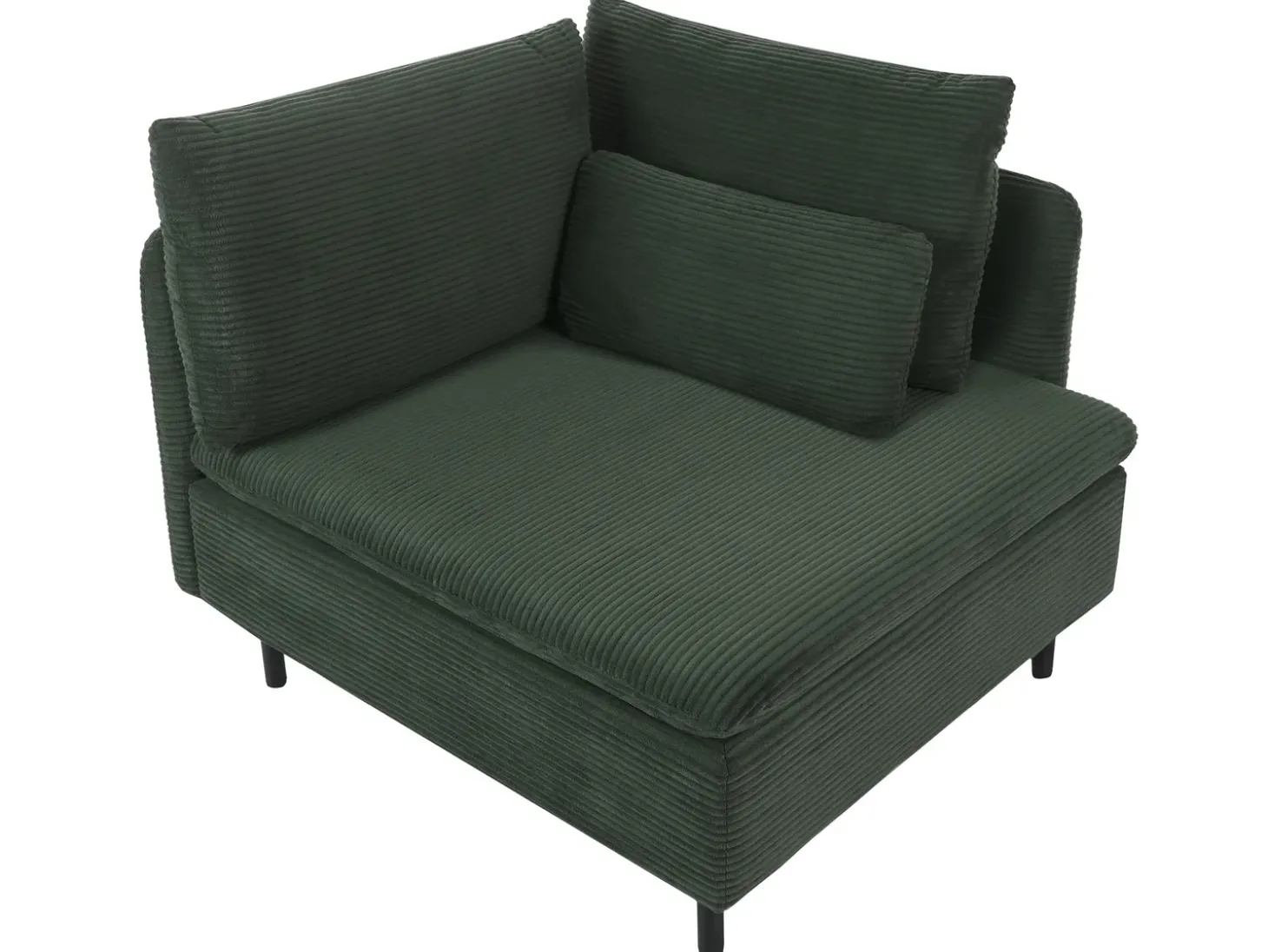 Hot Sofa modułowa dla 2 osób EGERIS Ciemno Sztruks Wszystkie Sofy|Sofy Dwuosobowe