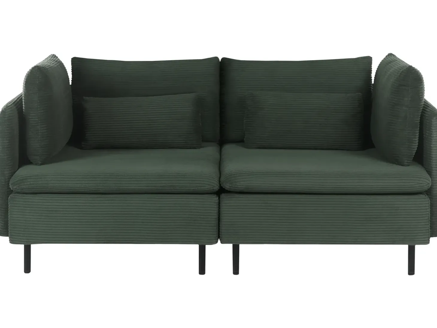 Hot Sofa modułowa dla 2 osób EGERIS Ciemno Sztruks Wszystkie Sofy|Sofy Dwuosobowe