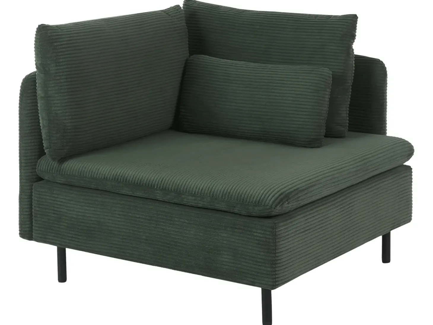 Hot Sofa modułowa dla 2 osób EGERIS Ciemno Sztruks Wszystkie Sofy|Sofy Dwuosobowe