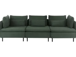 Online Sofa modułowa dla 3 osób EGERIS Ciemno Sztruks Wszystkie Sofy|Sofy Dwuosobowe
