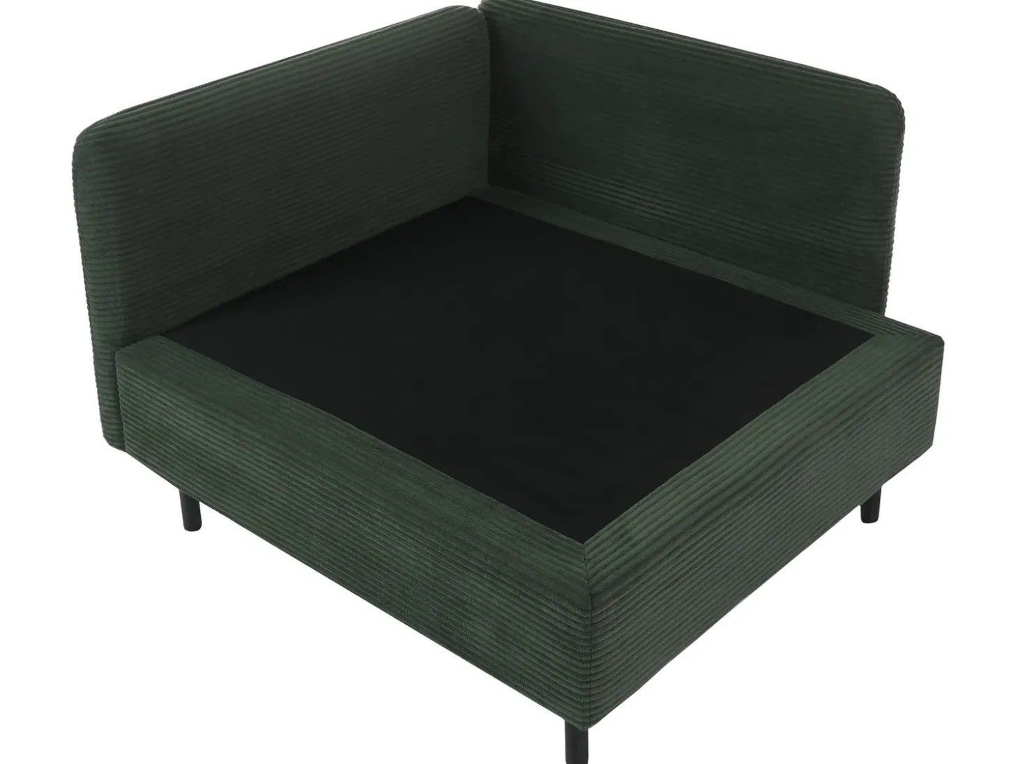 Online Sofa modułowa dla 3 osób EGERIS Ciemno Sztruks Wszystkie Sofy|Sofy Dwuosobowe