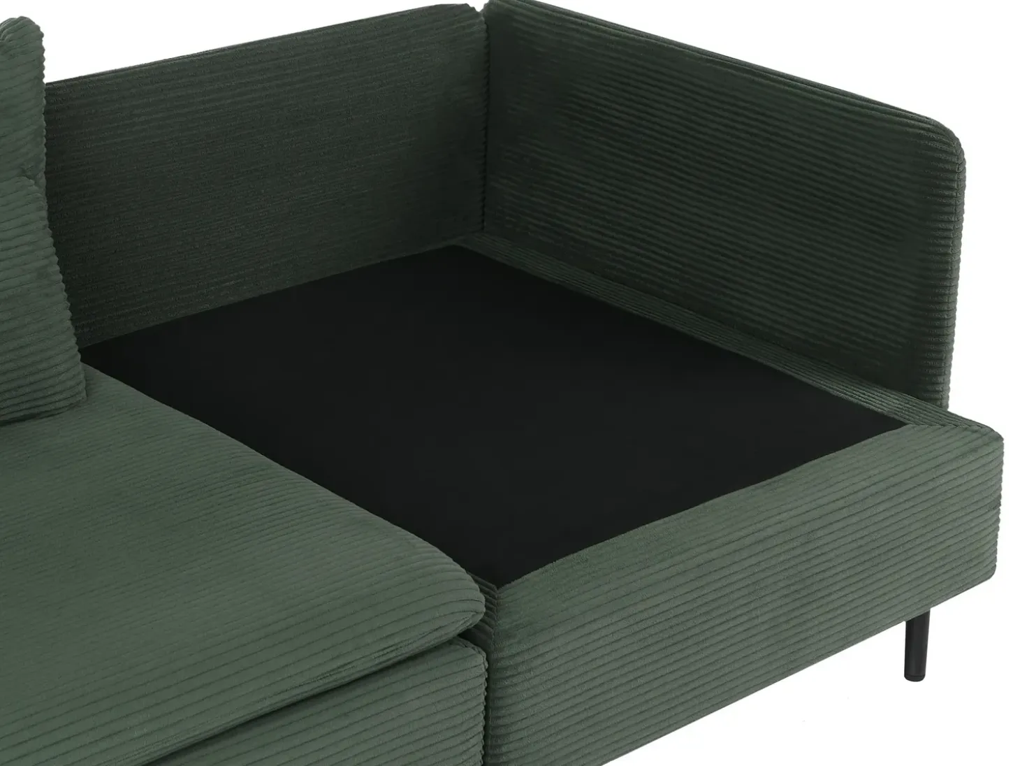 Online Sofa modułowa dla 3 osób EGERIS Ciemno Sztruks Wszystkie Sofy|Sofy Dwuosobowe