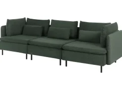 Online Sofa modułowa dla 3 osób EGERIS Ciemno Sztruks Wszystkie Sofy|Sofy Dwuosobowe