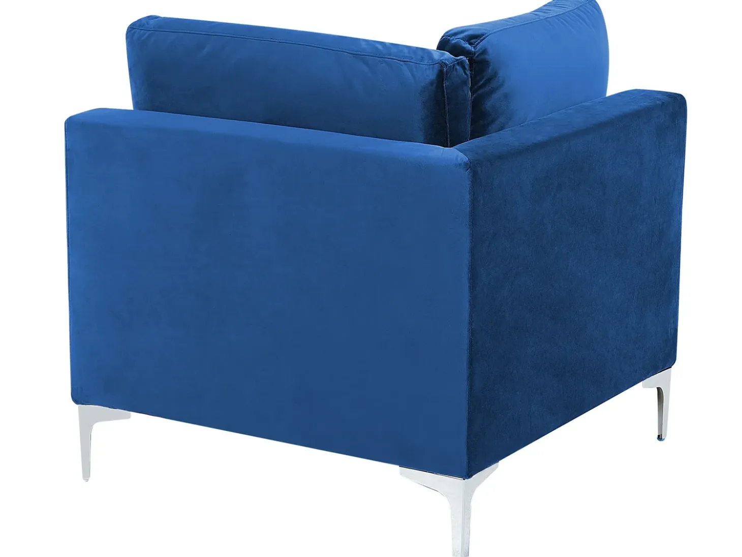 Online Sofa modułowa dla 3 osób EVJA Granatowy Welur z otomaną Wszystkie Sofy|Kolekcje Sof