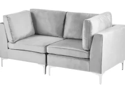 Outlet Sofa modułowa dla 2 osób EVJA Welur Wszystkie Sofy|Sofy Dwuosobowe