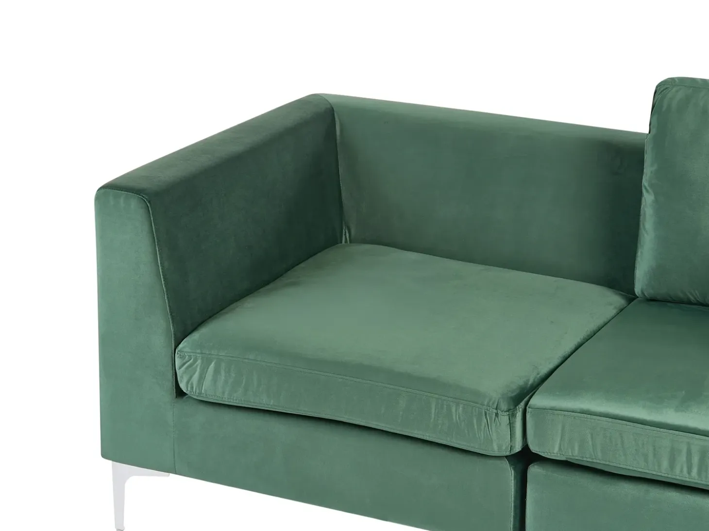 Clearance Sofa modułowa dla 2 osób EVJA Welur Wszystkie Sofy|Sofy Dwuosobowe