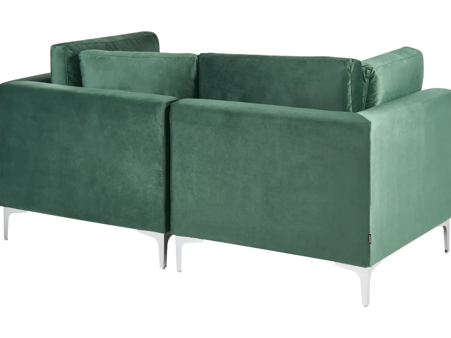 Clearance Sofa modułowa dla 2 osób EVJA Welur Wszystkie Sofy|Sofy Dwuosobowe