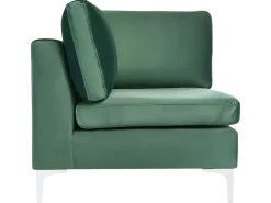 Clearance Sofa modułowa dla 2 osób EVJA Welur Wszystkie Sofy|Sofy Dwuosobowe