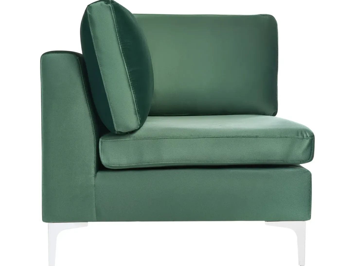 Clearance Sofa modułowa dla 2 osób EVJA Welur Wszystkie Sofy|Sofy Dwuosobowe