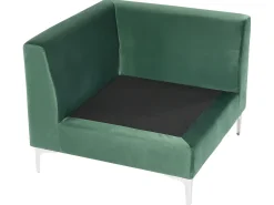 Clearance Sofa modułowa dla 2 osób EVJA Welur Wszystkie Sofy|Sofy Dwuosobowe