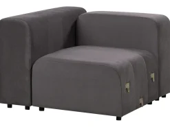 New Sofa modułowa dla 2 osób FALSTERBO Ciemno Welur Wszystkie Sofy|Sofy Dwuosobowe
