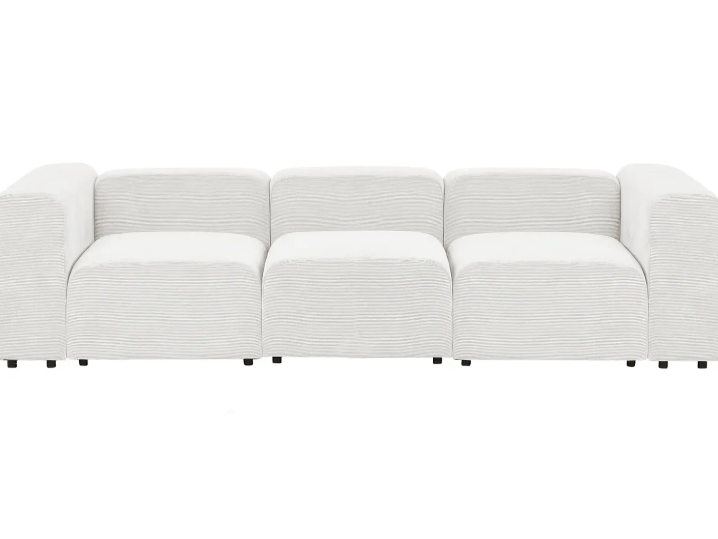 Outlet Sofa modułowa dla 3 osób FALSTERBO Złamana biel Sztruks Wszystkie Sofy|Kolekcje Sof