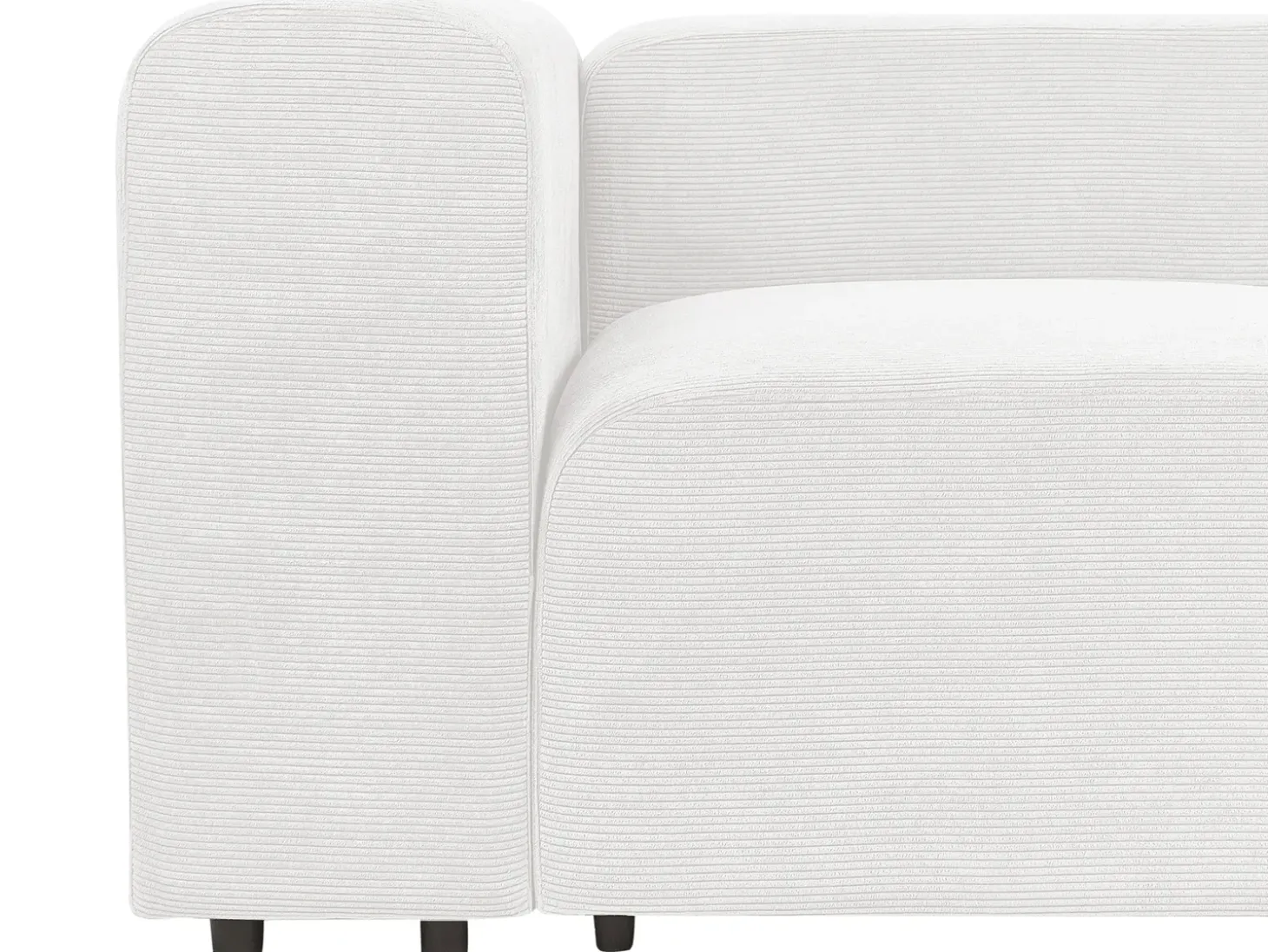 Outlet Sofa modułowa dla 3 osób FALSTERBO Złamana biel Sztruks Wszystkie Sofy|Kolekcje Sof