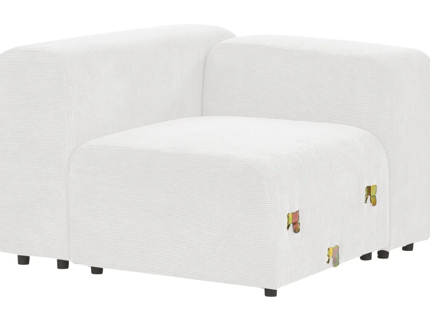 Outlet Sofa modułowa dla 3 osób FALSTERBO Złamana biel Sztruks Wszystkie Sofy|Kolekcje Sof